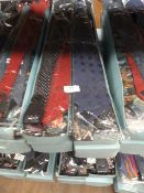 Approximately 100 Pure Silk Ties