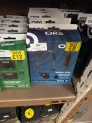 Five Orb Wired Chat Headsets (PS4 Compatible)