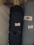 5ft by 12m Roll of Crepe Fabric (Blue)