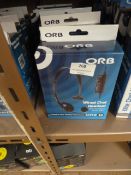 Five Orb Wired Chat Headsets (PS4 Compatible)