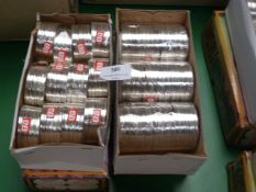 Four Boxes of Approximately 120 Asian Style Silver