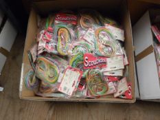 Box Containing 120 Packs of Scoobies