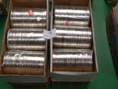 Four Boxes of Approximately 120 Asian Style Silver