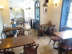 *Fourteen Table on Cast Iron Bases 24