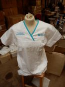 *Box Containing 14 HA2361 White Tunics Size:20 Regular