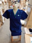 *Box Containing 40 HA2405 Navy Blue Tunics Size:24 Short