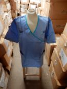 *Box Containing 13 HA2453 Light Blue Tunics