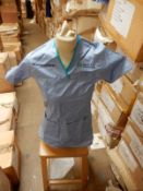 *Box Containing 40 HA2404 Pale Blue Tunics