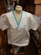 *Box Containing 35 HA2352 White Tunic Tops Size:XL Long