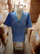 *Box Containing 33 HA2453 Light Blue Tunics Size:3XL Regular