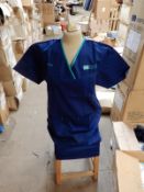 *Box Containing 40 HA2405 Navy Blue Tunics Size:26 Regular