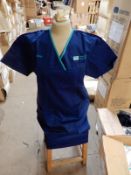 *Box Containing 40 HA2405 Navy Blue Tunics Size:28 Short