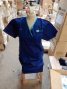 *Box Containing 40 HA2405 Navy Blue Tunics Size:20 Short