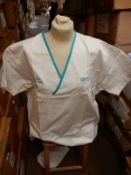 *Box Containing 41 HA2352 White Tunic Tops Size:4XL Regular