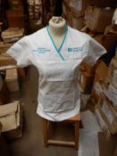 *Box Containing Assorted White Tunics