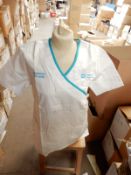 *Box Containing 38 HA2793 White Tunics