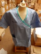 *Box Containing 5 HA2408 Pale Blue Tunics Size:26
