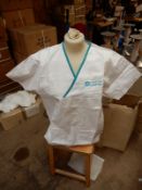 *Box Containing 44 HA3010 White Tunics Size:Large Long