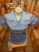 *Box Containing 29 HA2356 Light Blue Tunic Tops