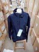*Box Containing 12 HA2931 Navy Fleece Tops Size: Small