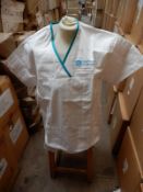 *Box Containing 28 HA2727 White Tunic Tops Size:16 Short