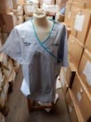 *Box Containing 40 HA2441 Blue & White Striped Tunic Tops Size:18 Long