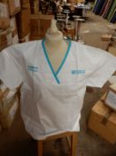*Box Containing 24 HA2360 White Tunics Size:18 Regular
