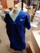*Box Containing 30 HA2415 Mid-Blue Tunics Size:24 Regular
