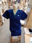 *Box Containing 40 HA2405 Navy Blue Tunics Size:22 Short
