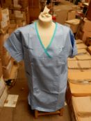 *Box Containing 39 HA2414 Light Blue Tunics