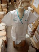 *Box Containing 44 HA2368 White Tunics (Mixed Sizes)