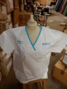 *Box Containing 40 HA2360 White Tunics Size:20 Regular