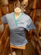 *Box Containing HA1923 Blue Tunics 19x Size:30 and 14x Size:28