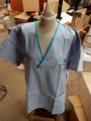 *Box Containing 29 HA2403 Blue Striped Tunics Size:4XL Short