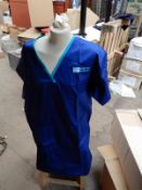 *Box Containing 40 HA2415 Mid-Blue Tunics Size:20 Regular