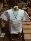 *Box Containing 25 HA2360 White Tunic Size: 16 Regular