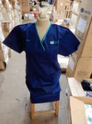 *Box Containing 40 HA2405 Navy Blue Tunics Size:28 Regular