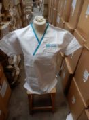 *Box Containing 26 HA3011 White Tunic Tops Size:16 Long