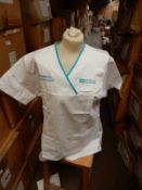 *Box Containing 16 HA2361 White Tunics Size:40 Regular