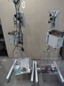 *2x Hemonetics Orthopat Orthopedic Perioperative Autotransfusion Systems on Stand