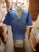 *Box Containing 29 HA2453 Light Blue Tunics Size:20 Long