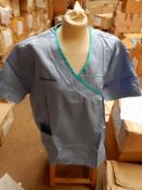 *Box Containing 27 HA2408 Pale Blue Tunics Size:20 Short