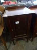 Edwardian Inlaid Pot Cupboard
