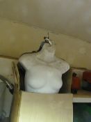 Box of Hanging Plastic Shop Display Mannequins