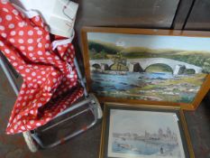 Two Pictures and a Shopping Trolley