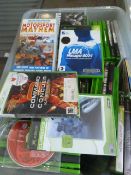 Box of Xbox Games