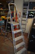 Five Tread Aluminium Steps