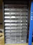 *Plastic 48 Drawer Storage Box