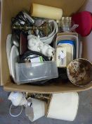 Box Containing Table Lamps, Storage Boxes, China,