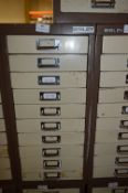 Bisley Metal Ten Drawer Unit